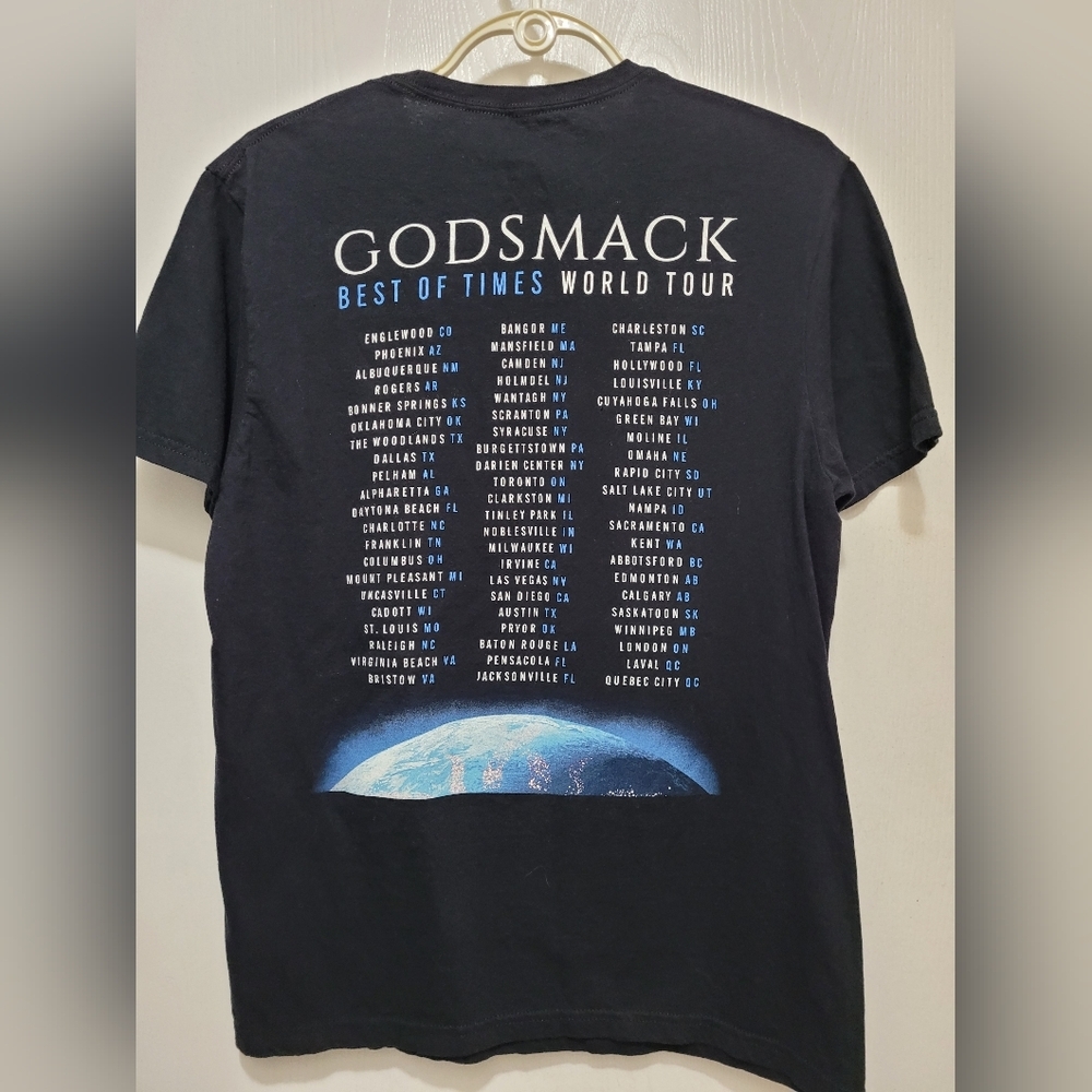 Godsmack World Tour BAND T-Shirt (MEDIUM) - Picture 2 of 3